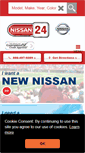 Mobile Screenshot of nissan24auto.com